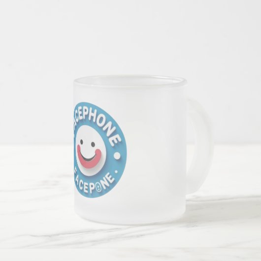Facephone Smiley Tasse (VorderseiteRechts)