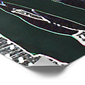 Faces in der Menge Glasgow Scotland Poster (Ecke)