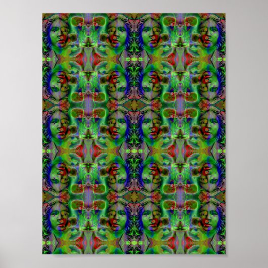 Faces in the Night poster (Vorne)