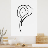 "Faces" JTG Art Poster (Küche)