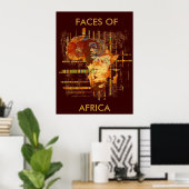 Faces of Africa - Limited Edition Collosal Poster (Heimbüro)