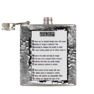 Faces of Sin Flachmann