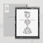 Faces of Sin Postkarte (Vorne/Hinten)