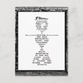 Faces of Sin Postkarte (Vorderseite)