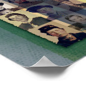 Faces of the Zivil War 150 Art Poster (Ecke)