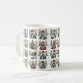 Faces on the Street Mug Kaffeetasse (Vorderseite Links)