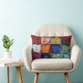 Faces Pillow Lendenkissen (Stuhl )