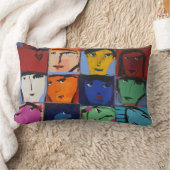 Faces Pillow Lendenkissen (Decke)