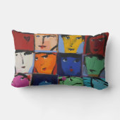 Faces Pillow Lendenkissen (Rückseite)