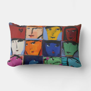Faces Pillow Lendenkissen