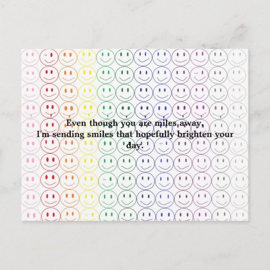 Faces Postcard Postkarte (Vorderseite)