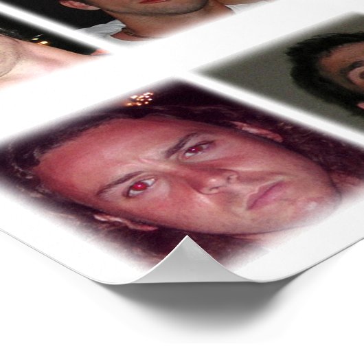 Faces Poster (Ecke)