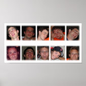 Faces Poster (Vorne)