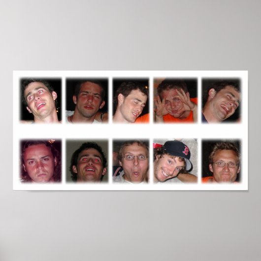 Faces Poster (Vorne)