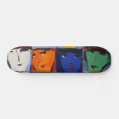 Faces Skateboard (Horizontal)
