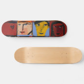 Faces Skateboard (Horizontal)
