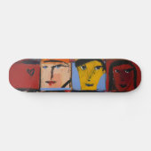 Faces Skateboard (Horizontal)