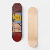 Faces Skateboard (Vorderseite)