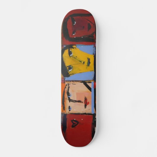 Faces Skateboard (Vorderseite)