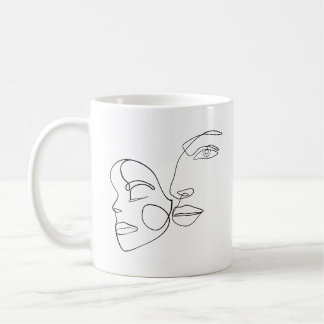Faces-T - Shirt Kaffeetasse