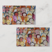 Faces-Visitenkarte Visitenkarte (Vorne/Hinten)