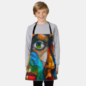 Faces we know schürze (Getragen)