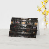 "FACES Wine Rack" Geburtstagskarte Karte (Gelbe Blume)