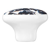 Faceted Elegance Diamond Image Keramikknauf (Seitenansicht)