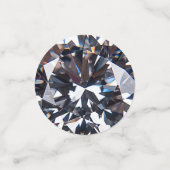 Faceted Elegance Diamond Image Konfetti (Klein Vorderseite)