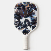 Faceted Elegance Diamond Image Pickleball Schläger (Vorderseite)