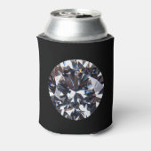 Faceted Elegant Diamond Gem Image Dosenkühler (Kanne Rückseite)