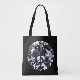 Faceted Elegant Diamond Gem Tasche