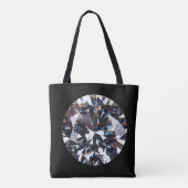Faceted Elegant Diamond Gem Tasche (Rückseite)