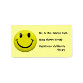 Facetiketten Adressaufkleber (Vorne)