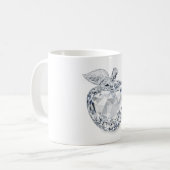 Facettenreiches Kristallapfel-Mug Kaffeetasse (Vorderseite Links)