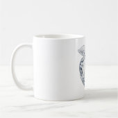Facettenreiches Kristallapfel-Mug Kaffeetasse (Links)