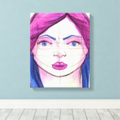 Fach 9 leinwanddruck (Insitu (Holzboden))