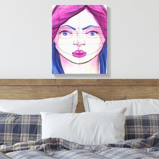 Fach 9 leinwanddruck (Insitu (Schlafzimmer))