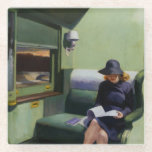 Fach C, Auto 293 durch Edward Hopper Glasuntersetzer<br><div class="desc">ImageID: IE001263/Geoffrey Clements/CORBIS/Fach C,  Auto 293 durch Edward Hopper/</div>