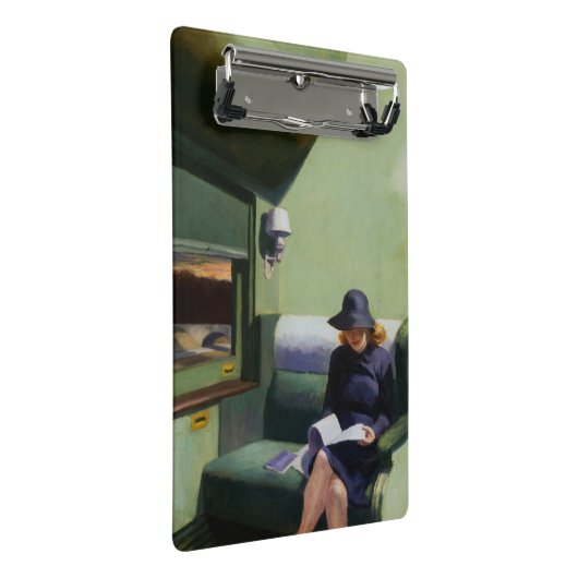 Fach C, Auto 293 durch Edward Hopper Mini Klemmbrett (Schrägansicht)