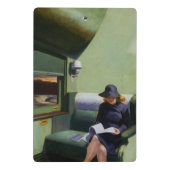 Fach C, Auto 293 durch Edward Hopper Mini Klemmbrett (Rückseite)