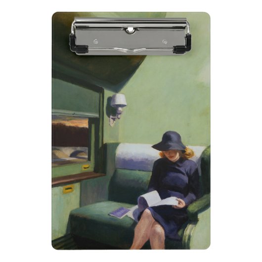 Fach C, Auto 293 durch Edward Hopper Mini Klemmbrett (Vorderseite)