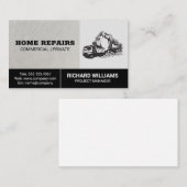 Facharbeiter | Kommerzielles Baufahrzeug Visitenkarte (Vorne/Hinten)