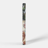 Facharzt Chirurg Wasserfarben-Monogramm iPhone Hülle (Rechte Seite)