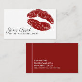 Facharzt für ästhetische Krankenpflege Visitenkarte (Vorne/Hinten)