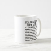 Facharzt für Gesundheitsinformatik Kaffeetasse (VorderseiteRechts)