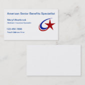 Facharzt für medizinische Hochversicherung Visitenkarte (Vorne/Hinten)