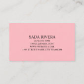 Facharzt für medizinische Versorgung, Facharzt fü Visitenkarte (Rückseite)