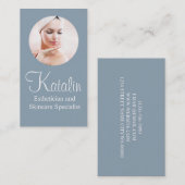 Facharzt für Östhetik und Hautpflege Visitenkarte (Vorne/Hinten)