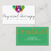 Facharzt für psychische Gesundheit Physikalische T Visitenkarte (Vorne/Hinten)